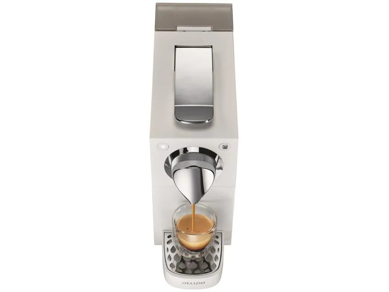 Delizio Kapselmaschine Una Automatic Weiss