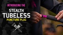 Muc-Off Flickzeug Stealth Tubeless Punctures Plug Gelb