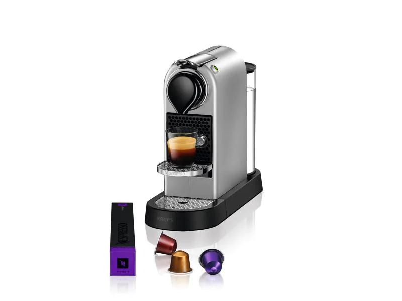 Krups Kaffeemaschine Nespresso XN7415 Citiz  Rot