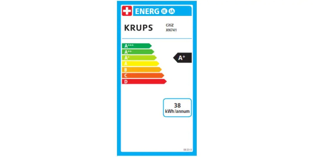Krups Kaffeemaschine Nespresso XN7415 Citiz  Rot