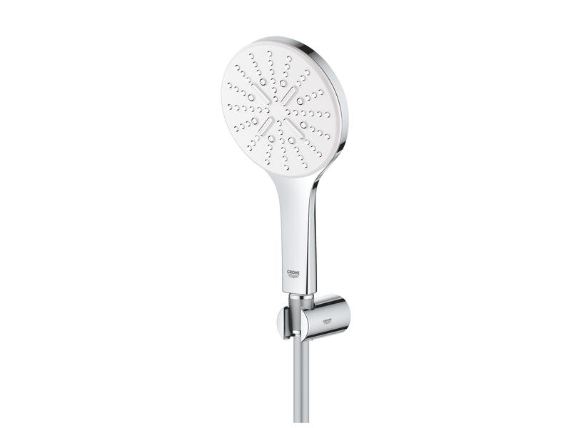 GROHE Duschbrausen-Set Rainshower Smartactive 130 Moon White