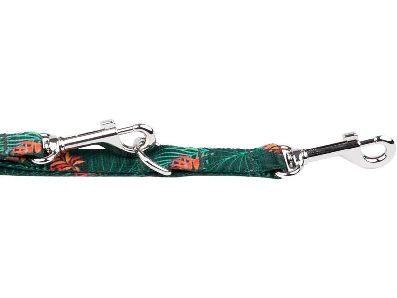 amiplay Hundeleine Be Happy Jungle M, 2 cm / 1-2 m, verstellbar