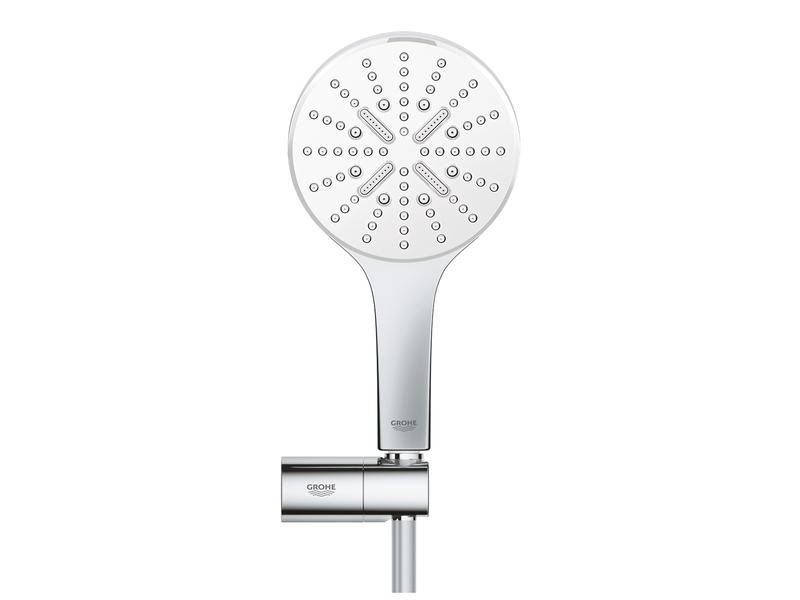 GROHE Duschbrausen-Set Rainshower Smartactive 130 Moon White