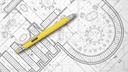 Troika Kugelschreiber Construction Pen 1 mm, Gold