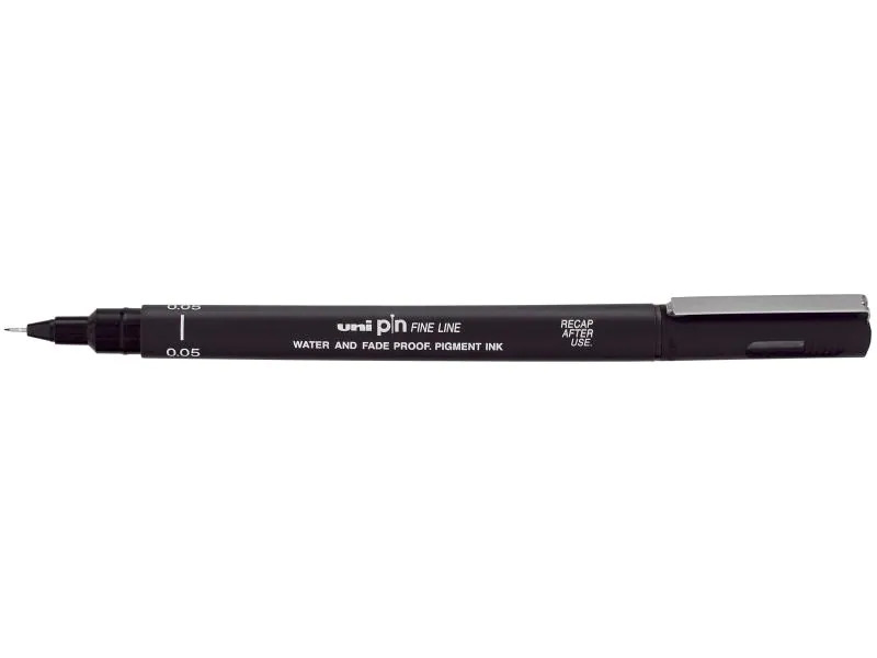 Uni Fineliner Uni PIN 0.05 mm Schwarz