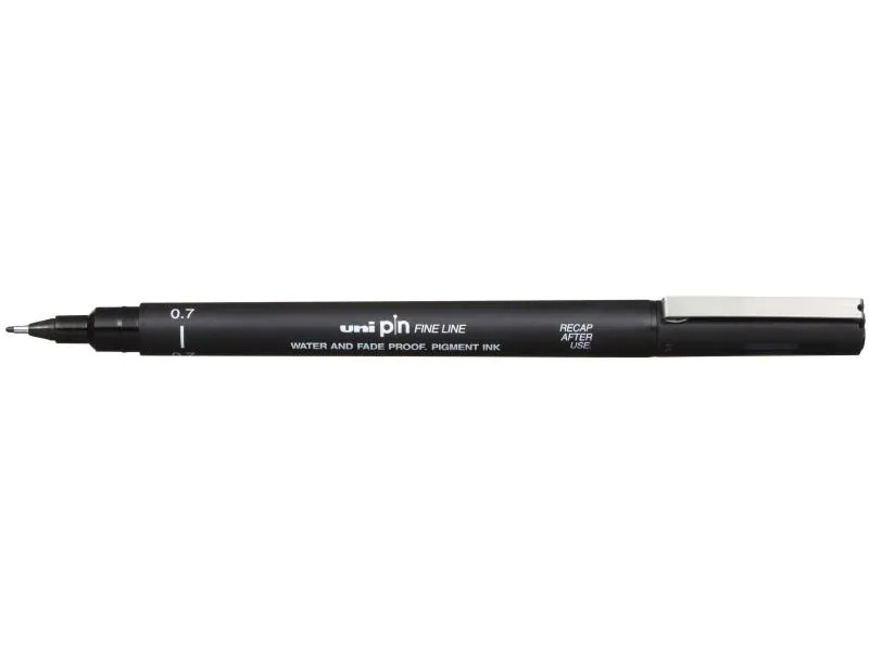 Uni Fineliner Uni PIN 0.7 mm Schwarz