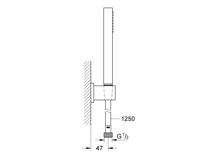 GROHE Handbrause Euphoria Cube