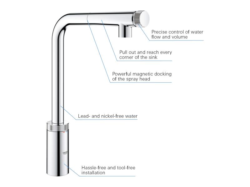 GROHE Küchenarmatur Minta Smart Control