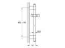 GROHE Duschgleitstange Rainshower 1150 mm
