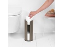 Brabantia Toilettenpapierhalter für 3 Rollen, Platinium