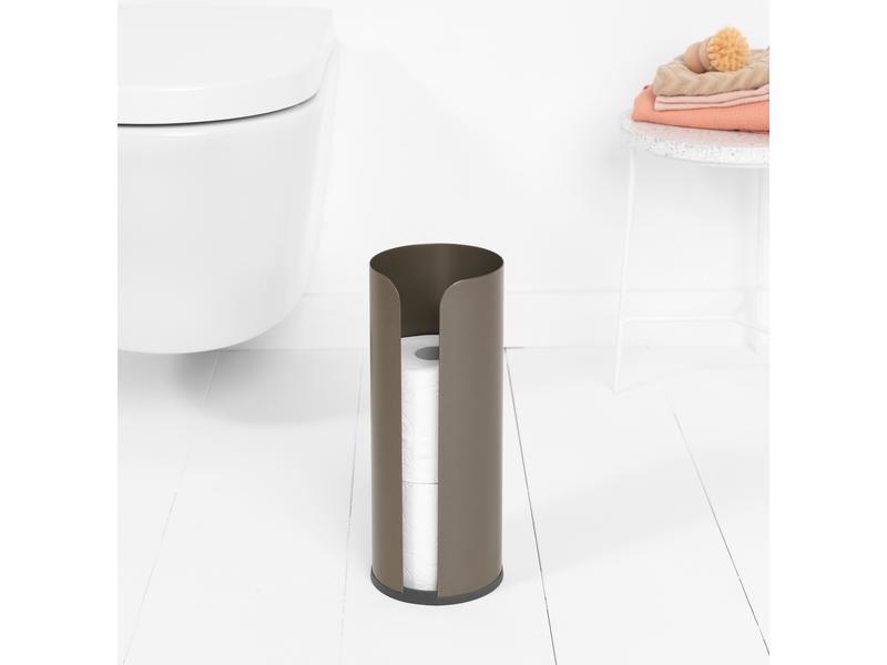 Brabantia Toilettenpapierhalter für 3 Rollen, Platinium