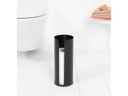 Brabantia Toilettenpapierhalter für 3 Rollen, Schwarz matt