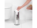 Brabantia Toilettenpapierhalter für 3 Rollen, Stahl