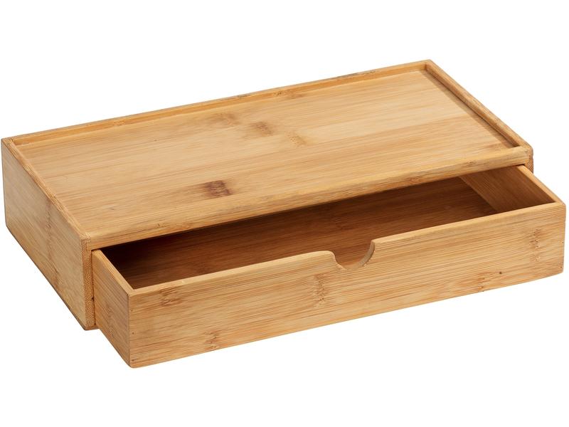 Wenko Bad-Utensilienhalter Terra Nature,  mit Schublade
