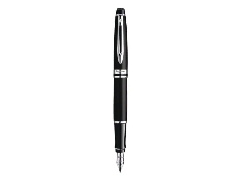 WATERMAN Füllfederhalter Expert CT Fein (F), Schwarz
