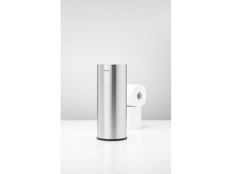 Brabantia Toilettenpapierhalter für 3 Rollen, Stahl matt