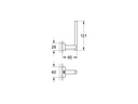 GROHE Toilettenpapierhalter Essentials Cube Chrom
