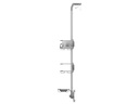 Simplehuman Bad-Utensilienhalter Tür-Duschcaddy Silber