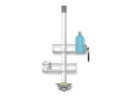 Simplehuman Bad-Utensilienhalter Tür-Duschcaddy Silber