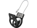 Belkin Secure Holder mit Drahtseil Schwarz