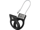Belkin Secure Holder mit Drahtseil Schwarz