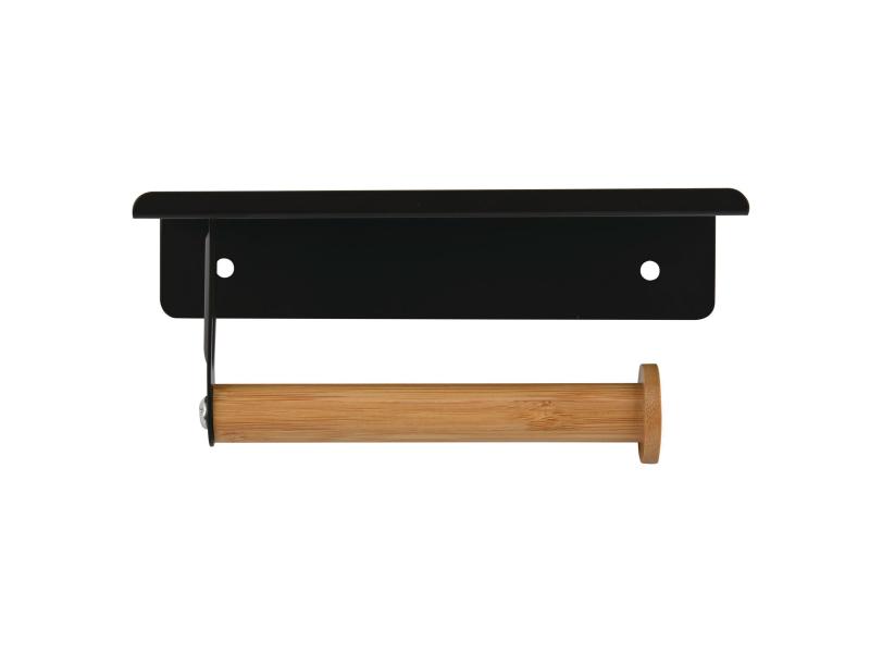spirella Toilettenpapierhalter Tarek matt, Schwarz