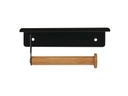 spirella Toilettenpapierhalter Tarek matt, Schwarz