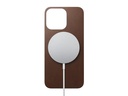 Nomad Leather Skin iPhone 13 Pro Braun