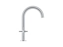 GROHE Lavaboarmatur Atrio L-Size 1/2, Chrom, Kreuzgriffe