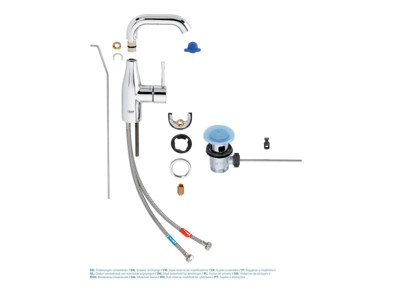 GROHE Lavaboarmatur Essence M-Size 1/2, Chrom