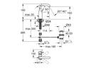 GROHE Lavaboarmatur Essence M-Size 1/2, Chrom