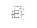GROHE Abdeckrosette Talentofill