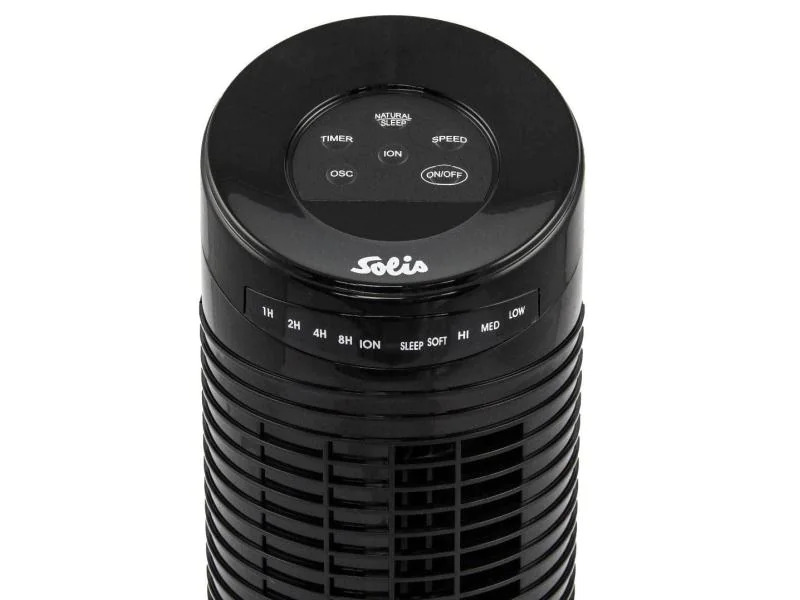 Solis Turmventilator Typ 749 Schwarz
