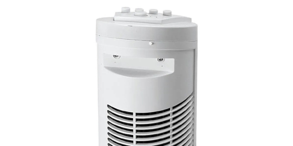 Trisa Turmventilator Fresh Air Silber