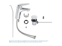 GROHE Lavaboarmatur Eurostyle S-Size, Chrom, geschlossener Griff