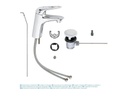 GROHE Lavaboarmatur Eurostyle S-Size, Chrom, offener Griff