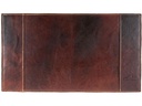 Alpenleder Schreibunterlage Piemont 51.5 x 29 cm, Brandy