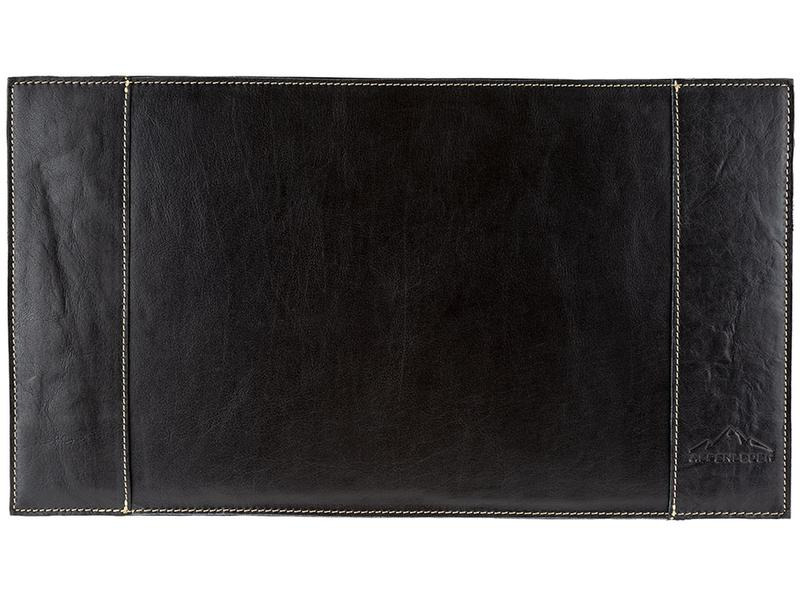 Alpenleder Schreibunterlage Piemont 51.5 x 29 cm, Ebenholz