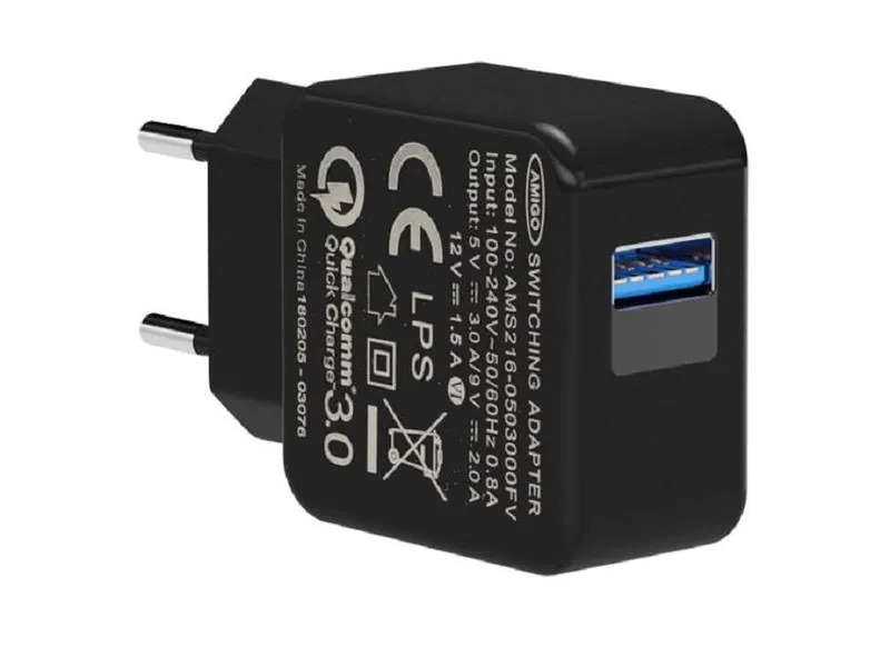Andi be free USB-Wandladegerät USB-A Quick Charge 3.0 27W
