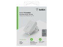 Belkin USB-Wandladegerät Boost Charge USB-C + USB-A 37 W
