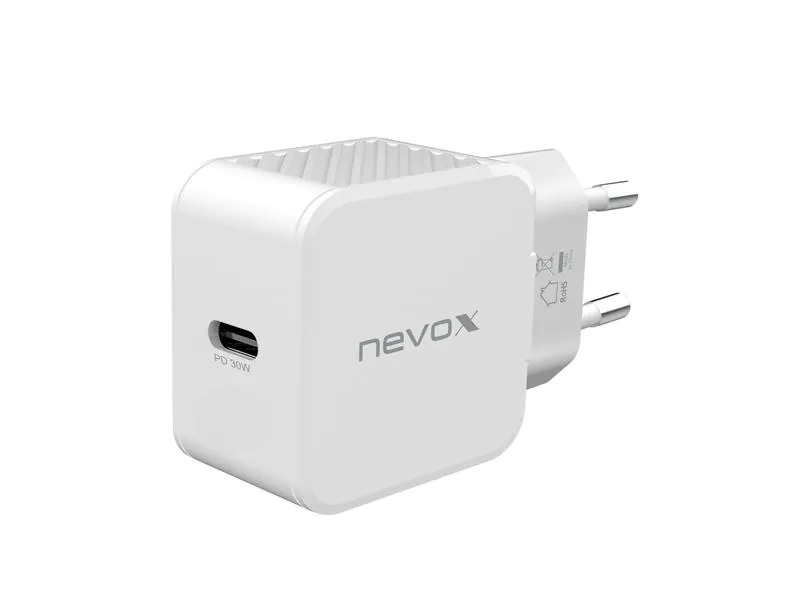 Nevox USB-Wandladegerät USB-C Power Delivery 30W