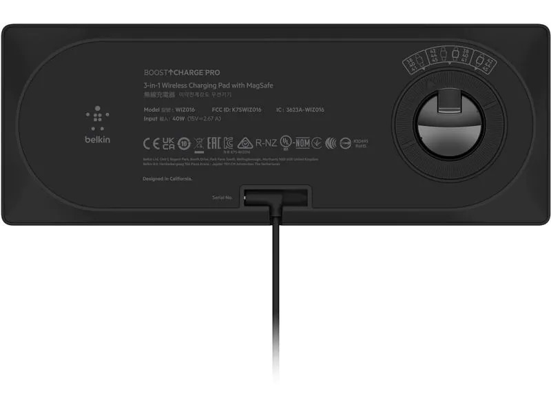 Belkin Wireless Charger Boost Charge Pro 3 in 1 mit MagSafe