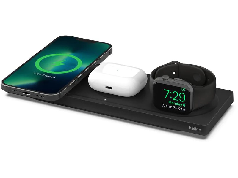 Belkin Wireless Charger Boost Charge Pro 3 in 1 mit MagSafe