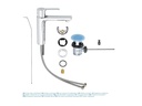 GROHE Lavaboarmatur Lineare S-Size 1/2, Chrom, mit Zugstange