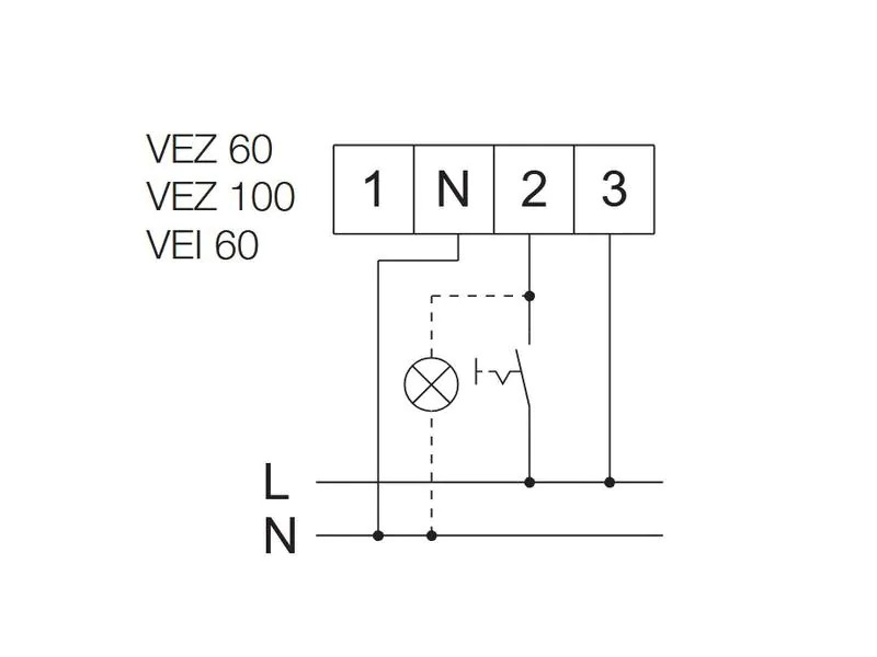 Helios Ventilatoreinsatz mit Fassade und Nachlauf VEZ100, Weiss