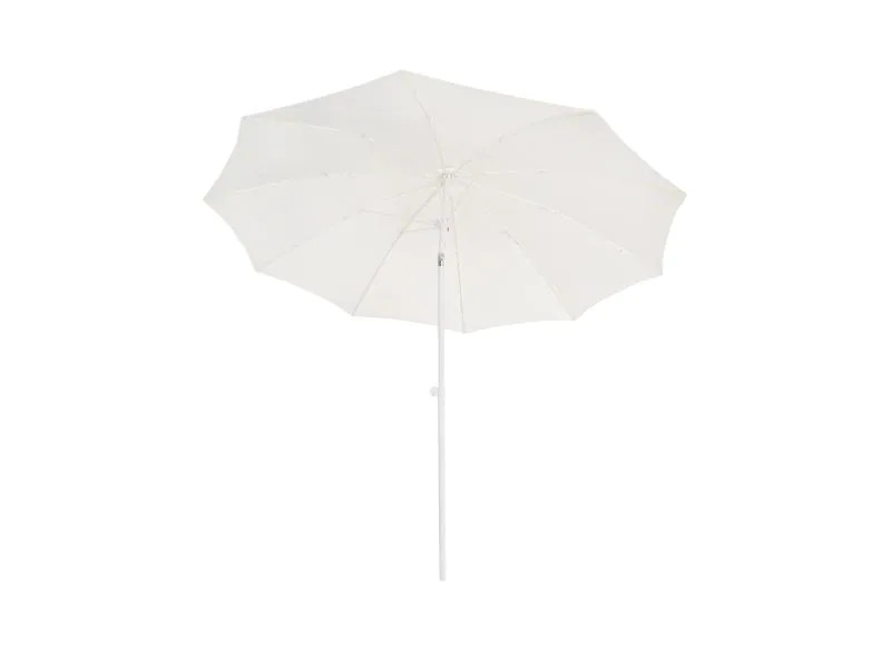 COCON Sonnenschirm TR-004, Ø 270 cm, Push-up, Nature