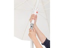 COCON Sonnenschirm TR-004, Ø 270 cm, Push-up, Nature