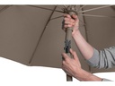 COCON Sonnenschirm TR-004, Ø 270 cm, Push-up, Taupe