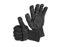 Fennek Grill Grillhandschuh mit Logo, Schwarz
