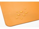 Sigel Schreibunterlage Einrollbar 80 x 30 cm, Gelb-grau